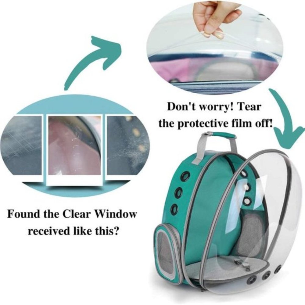 Green Bubble Airline-Approved Pet Carrier Backpack - Picture 6 of 10
